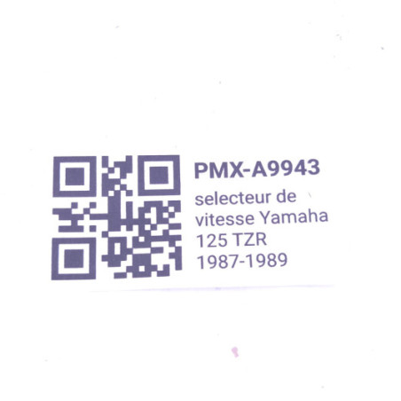 selecteur de vitesse YAMAHA 125 tzr 1987-1989