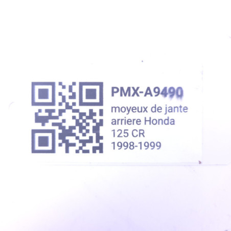 Moyeux De Jante Arriere Honda 125 Cr 1993-2001 - 42635-MAC-680 d'Occasion | Piston MX