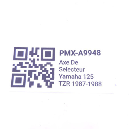 Axe De Selecteur YAMAHA 125 tzr 1987-1988 - 2RH d'Occasion | Piston MX