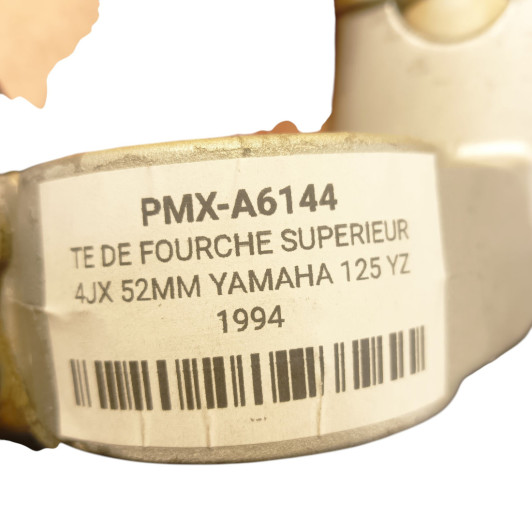 Te De Fourche Superieur 4Jx 52Mm Yamaha 125 Yz 1994-1995 d'Occasion | Piston MX