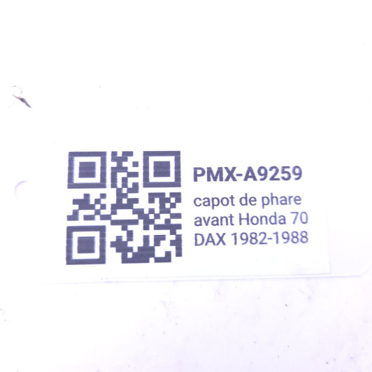 Capot De Phare Avant Honda 70 Dax 1982-1988 d'Occasion | Piston MX