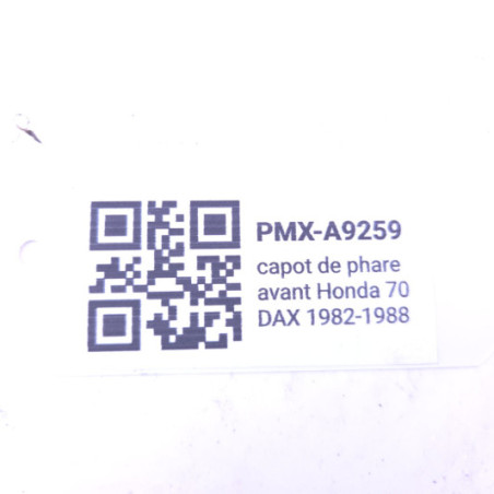 Capot De Phare Avant Honda 70 Dax 1982-1988 d'Occasion | Piston MX