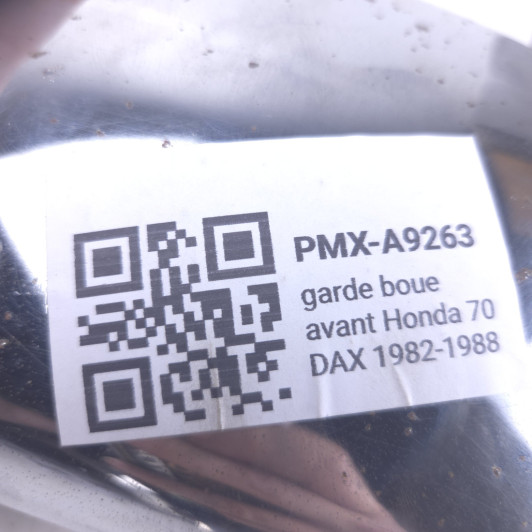 Garde Boue Avant Honda 70 Dax 1982-1988 d'Occasion | Piston MX
