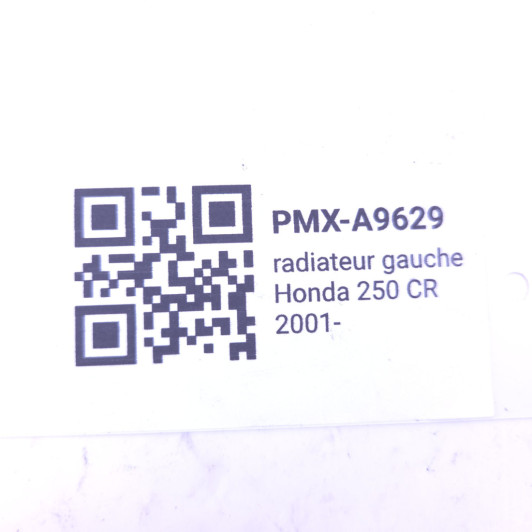 Radiateur Gauche Honda 250 Cr 2000-2001 - 19015-KZ3-J22 d'Occasion | Piston MX