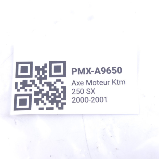 Axe Moteur Ktm 250 Sx 2000-2001 d'Occasion | Piston MX