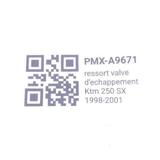 Ressort Valve D'Echappement Ktm 250 Sx 1998-2001 d'Occasion | Piston MX
