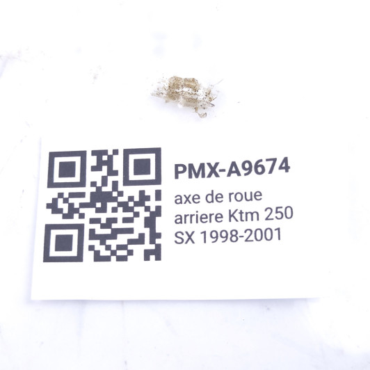 Axe De Roue Arriere Ktm 250 Sx 1998-2001 d'Occasion | Piston MX