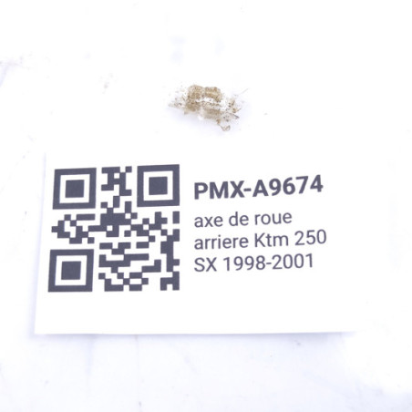 Axe De Roue Arriere Ktm 250 Sx 1998-2001 d'Occasion | Piston MX