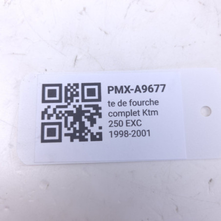 Te De Fourche Complet Ktm 250 Exc 1998-2001 - 59001031020 d'Occasion | Piston MX