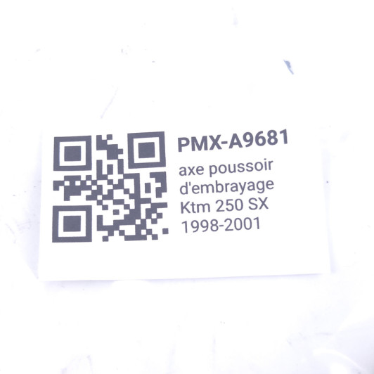 Axe Poussoir D'Embrayage Ktm 250 Sx 1998-2001 d'Occasion | Piston MX