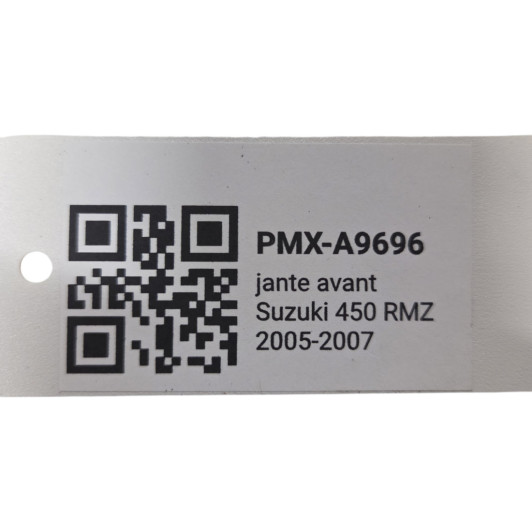 Jante Avant Suzuki 450 Rmz 2005-2007 d'Occasion | Piston MX
