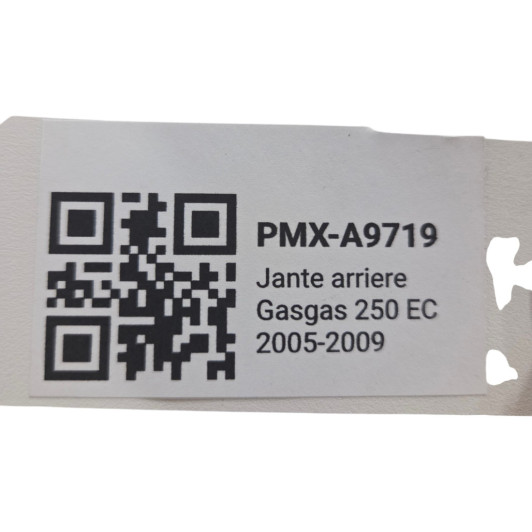 Jante Arriere Gasgas 250 Ec 2005-2009 - 18 pouce d'Occasion | Piston MX