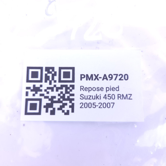 Repose Pied Suzuki 450 Rmz 2005-2007 d'Occasion | Piston MX
