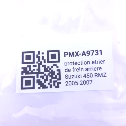 Protection Etrier De Frein Arriere Suzuki 450 Rmz 2005-2007 d'Occasion | Piston MX