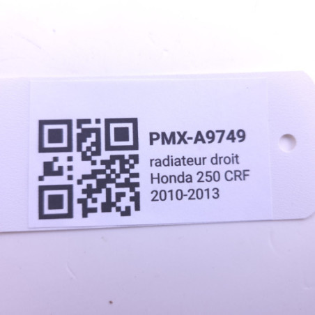 Radiateur Droit Honda 250 Crf 2010-2013 d'Occasion | Piston MX