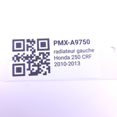 Radiateur Gauche Honda 250 Crf 2010-2013 d'Occasion | Piston MX