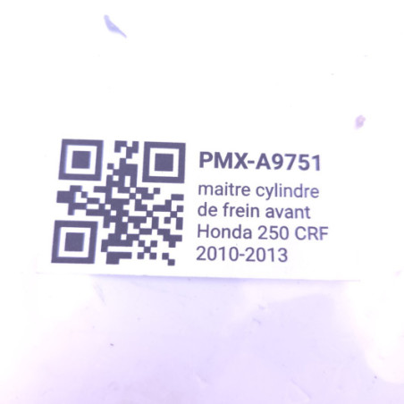 Maitre Cylindre De Frein Avant Honda 250 Crf 2010-2013 d'Occasion | Piston MX