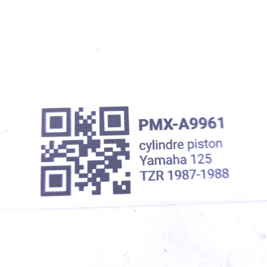 Cylindre piston YAMAHA 125 tzr 1987-1988 d'Occasion | Piston MX