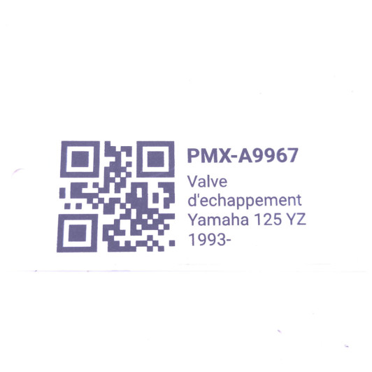 Valve d'echappement YAMAHA 125 YZ 1992-1993 d'Occasion | Piston MX