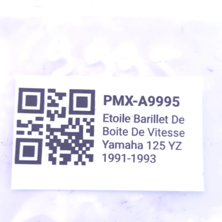 Etoile Barillet De Boite De Vitesse Yamaha 125 Yz 1991-1993 - 4ex d'Occasion | Piston MX