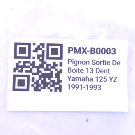 Pignon Sortie De Boite 13 Dent Yamaha 125 Yz 1991-1993 - 4ex d'Occasion | Piston MX