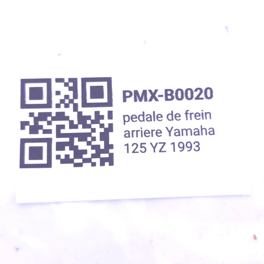 Pedale de frein arriere Yamaha 125 Yz 1993 - 3SP d'Occasion | Piston MX
