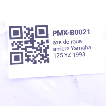 Axe de roue arriere Yamaha 125 Yz 1993 d'Occasion | Piston MX