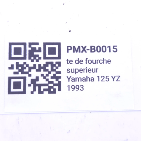 Te de fourche superieur Yamaha 125 Yz 1993 - 4DB d'Occasion | Piston MX