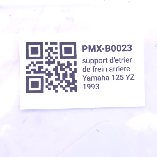 Support d'etrier de frein arriere Yamaha 125 Yz 1993 - 4EW d'Occasion | Piston MX
