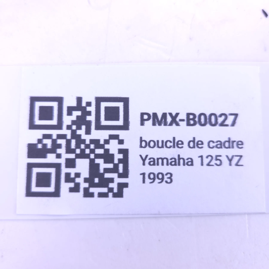 Boucle de cadre Yamaha 125 Yz 1993 d'Occasion | Piston MX