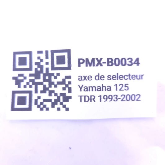 Axe de selecteur Yamaha 125 tdr 1993-2002 d'Occasion | Piston MX