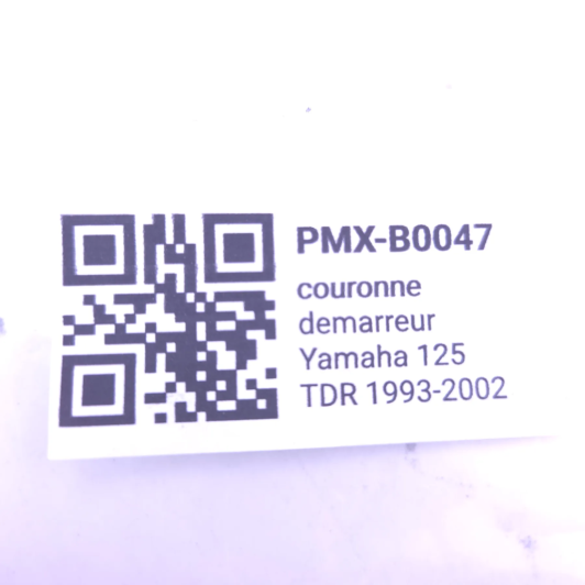 Couronne demarreur Yamaha 125 tdr 1993-2002 d'Occasion | Piston MX