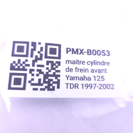 Maitre cylindre de frein avant Yamaha 125 tdr 1997-2002 d'Occasion | Piston MX