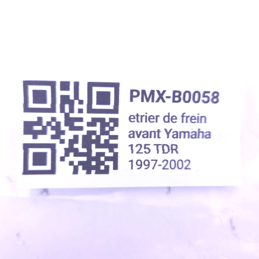 Etrier de frein avant Yamaha 125 tdr 1997-2002 d'Occasion | Piston MX