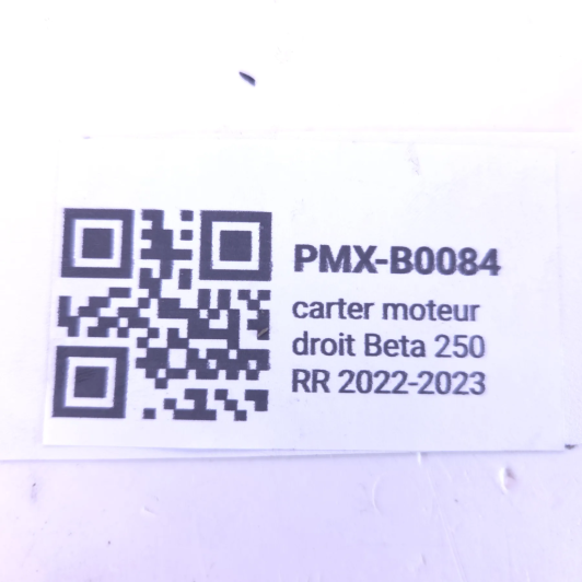 Carter moteur droit beta 250 rr 2022-2023 - 026.01.002.1.0 d'Occasion | Piston MX