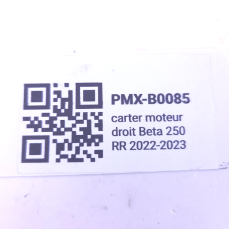 Carter moteur droit beta 250 rr 2022-2023 - 026.01.043.20 d'Occasion | Piston MX