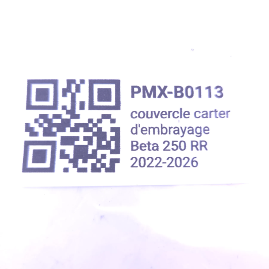 Couvercle carter d'embrayage beta 250 rr 2022-2026 - 026.01.018.00 d'Occasion | Piston MX