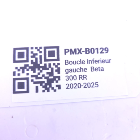 Boucle inferieur gauche beta 300 rr 2020-2025 - 037.32.060.00.59 d'Occasion | Piston MX