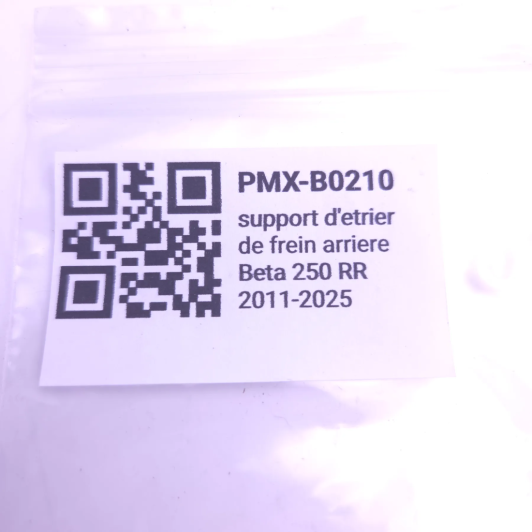 Support d'etrier de frein arriere beta 250 rr 2011-2025 - PDPBB1013 d'Occasion | Piston MX