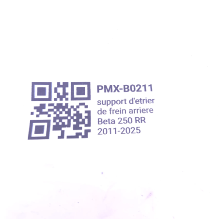 Support d'etrier de frein arriere beta 250 rr 2011-2025 - PDPBB1013 d'Occasion | Piston MX