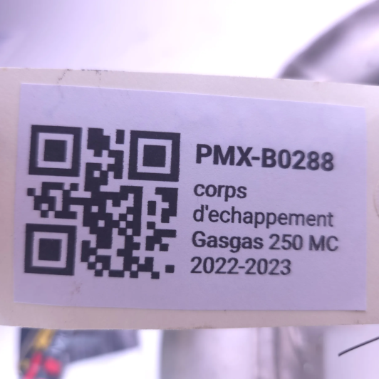 Corps d'echappement gasgas 250 mc 2022-2023 d'Occasion | Piston MX