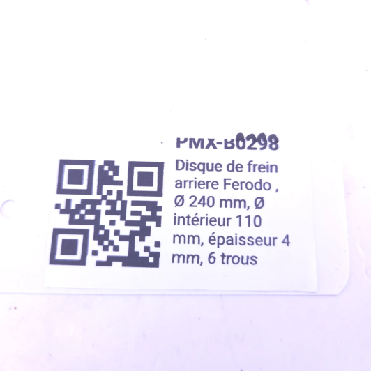 6 trous beta 390 rr 2015-2021 - FMD0459RS - Photo d'occasion