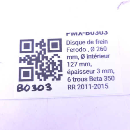  Ø intérieur 127 mm