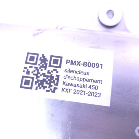 Silencieux d'echappement kawasaki 450 kxf 2021-2023 - 181000602 d'Occasion | Piston MX