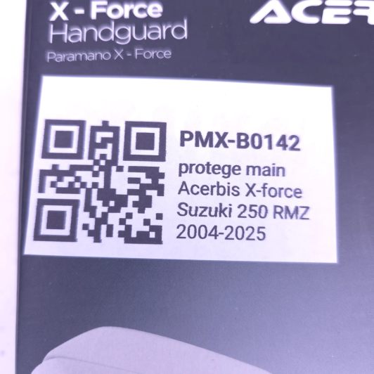 Protege main Acerbis X-force suzuki 250 rmz 2004-2025 - 0013709.0160 d'Occasion | Piston MX