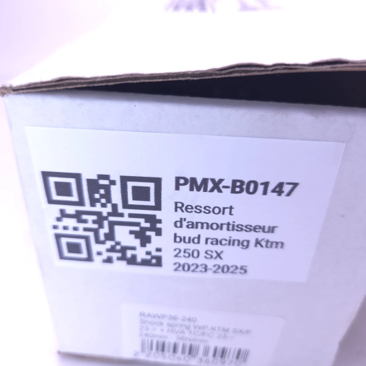 Ressort d'amortisseur bud racing Ktm 250 sx 2023-2025 - RAWP36-240 d'Occasion | Piston MX