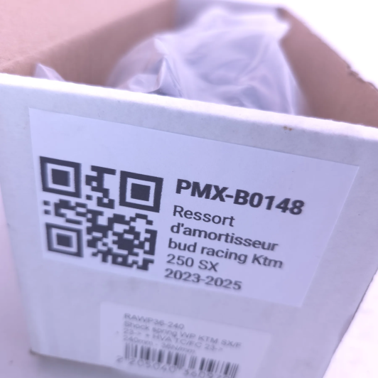 Ressort d'amortisseur bud racing Ktm 250 sx 2023-2025 - RAWP36-240 d'Occasion | Piston MX