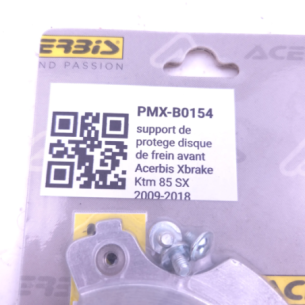 Support de protege disque de frein avant Acerbis Xbrake ktm 85 sx 2009-2018 - 0021875 - Photo d'occasion 2