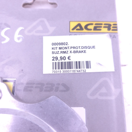 Support de protege disque de frein avant Acerbis Xbrake suzuki 250 Rmz 2007-2014 - 0009802 d'Occasion | Piston MX