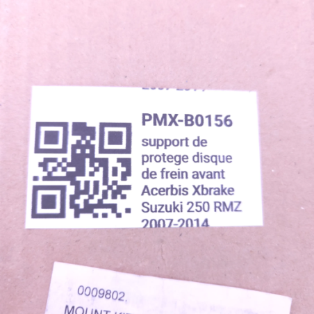 Support de protege disque de frein avant Acerbis Xbrake suzuki 250 Rmz 2007-2014 - 0009802 d'Occasion | Piston MX